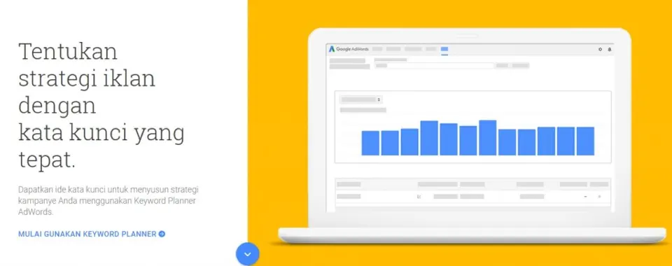 Looking up keywords in Google AdWords Keyword Planner